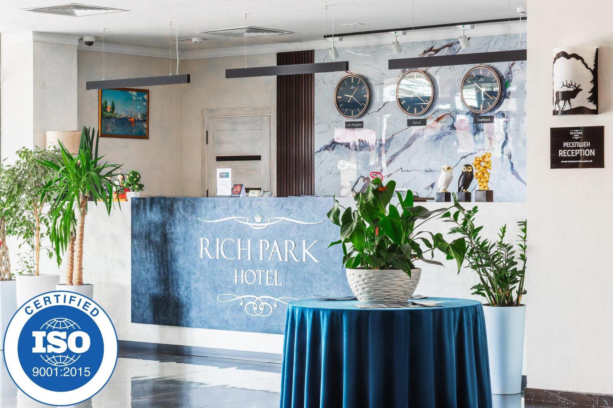 Rich Park Hotel Taskent Exterior foto